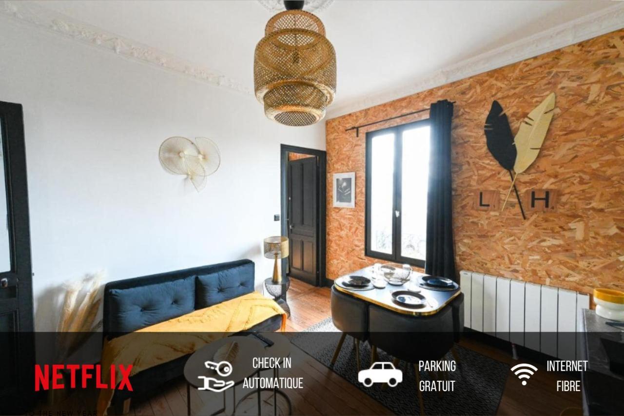 Le Verdun Doré - Appartement chic, avec balconet - 2 Ch El Havre Exterior foto